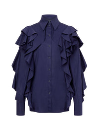 Chemise manches longues - Blue