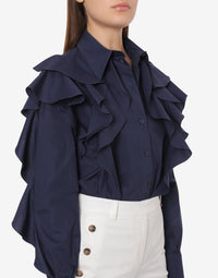 Chemise manches longues - Blue