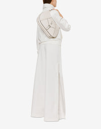 Pantalon oversize en toile de coton - White