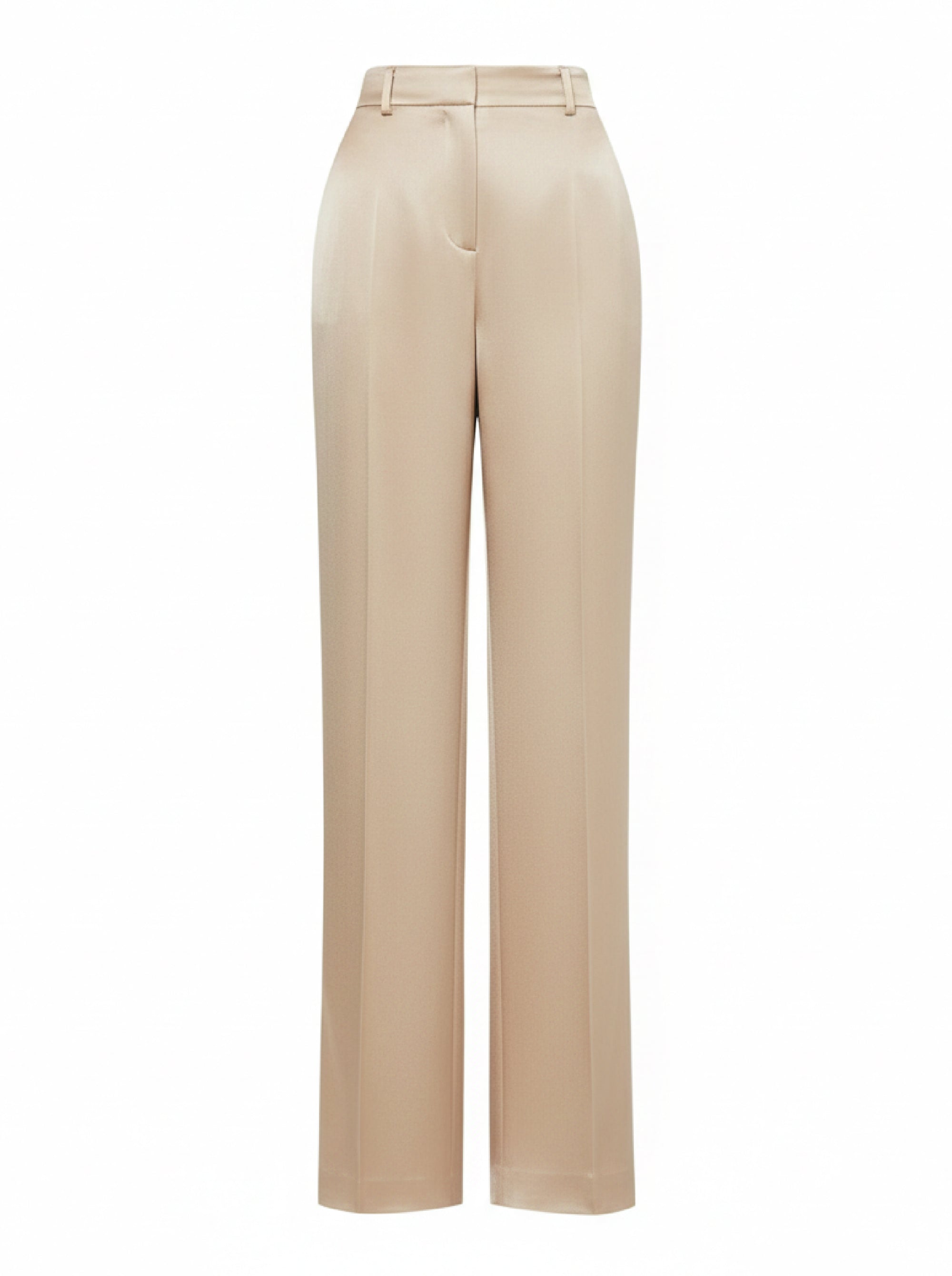 Pantalon en soie mélangée cocktail - Pink