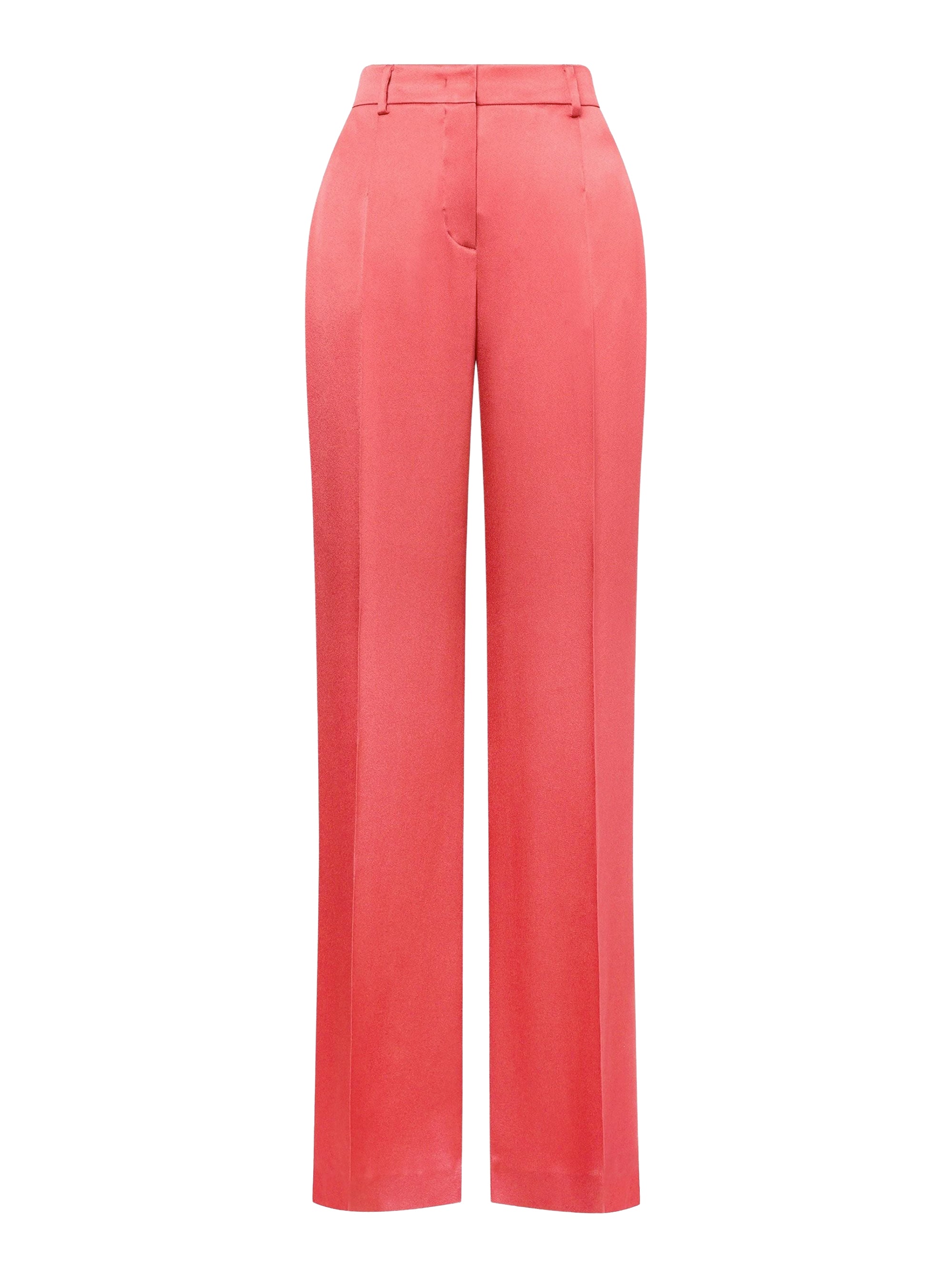 Pantalon en soie mélangée cocktail - Pink
