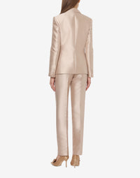 Pantalon ajusté Cocktail - Ivory