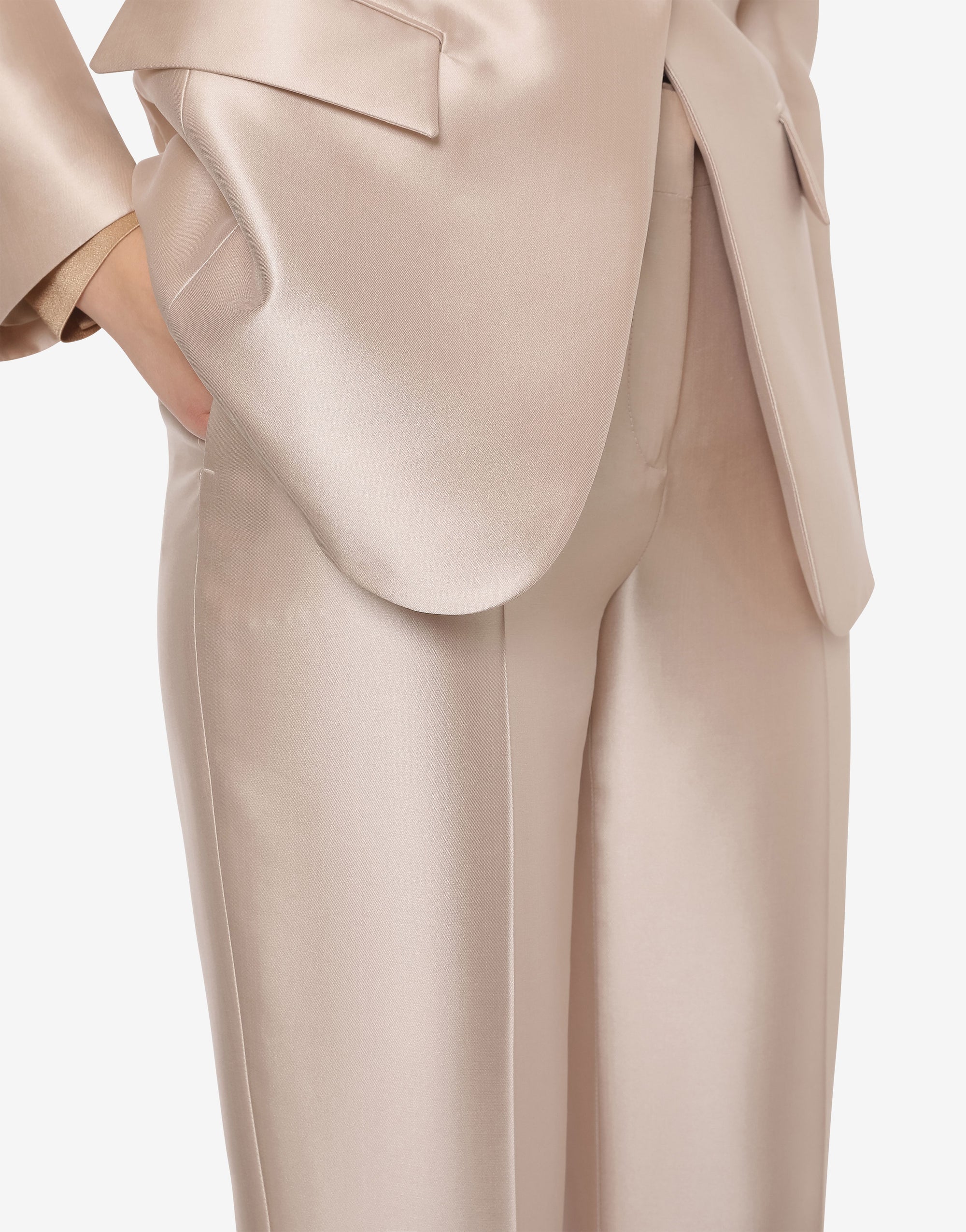 Pantalon ajusté Cocktail - Ivory