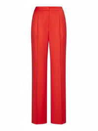 Pantalon ajusté en satin - Pink