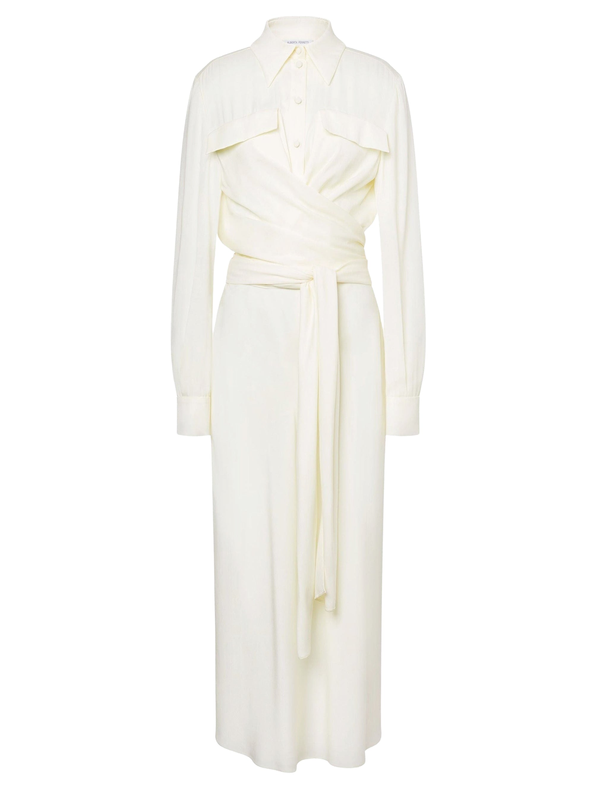 Robe longue fluide - Ivory