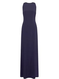 Lace maxi dress - Dark Blue