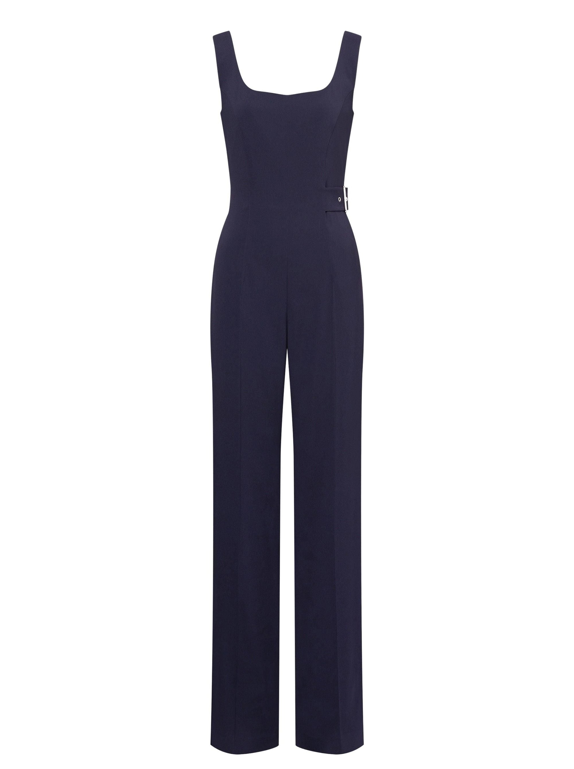 Double-breasted jumpsuit - Dark Blue