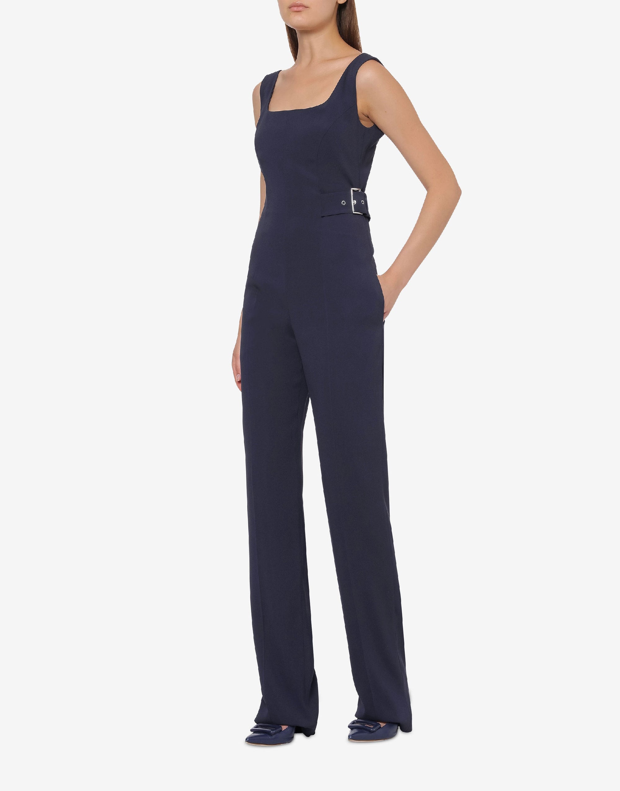 Double-breasted jumpsuit - Dark Blue