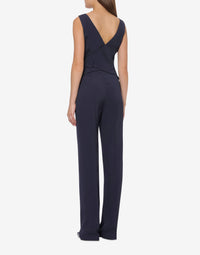 Double-breasted jumpsuit - Dark Blue
