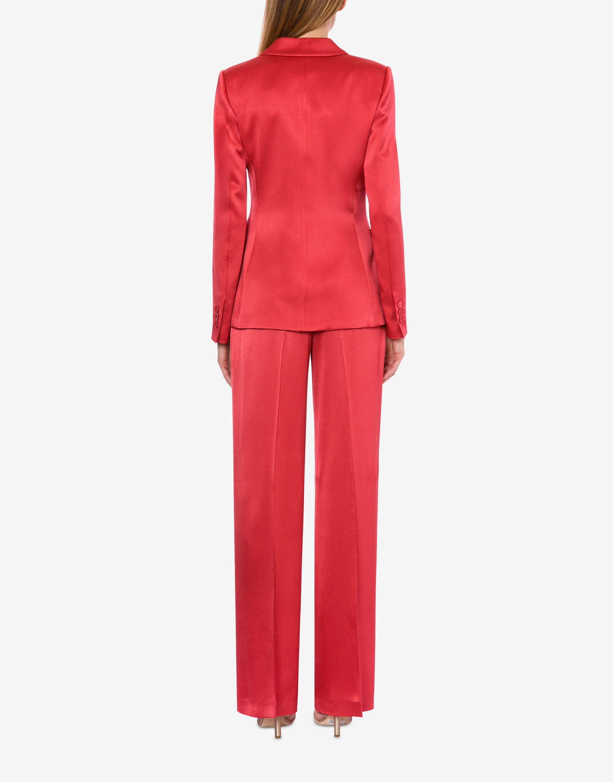 Veste en soie mélangée cocktail - Pink