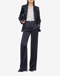 Veste en soie mélangée - Dark Blue