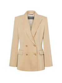 Double breasted jacket - Beige
