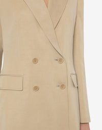 Double breasted jacket - Beige