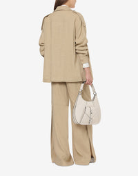 Veste fluide en lin - Beige