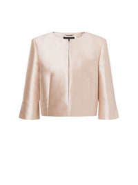 Veste courte brillante - Ivory