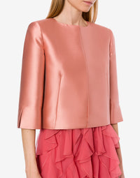 Veste courte brillante - Pink
