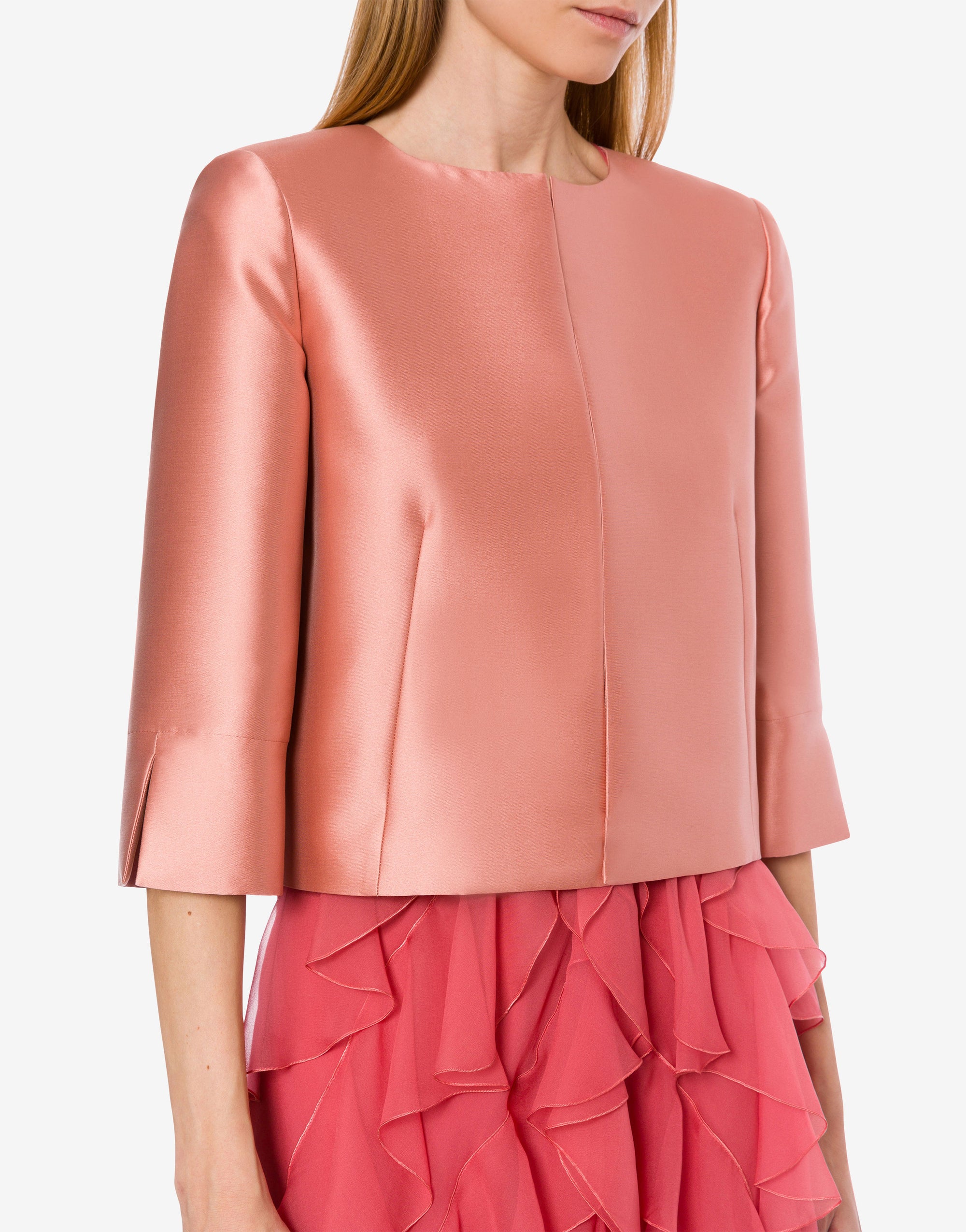 Veste courte brillante - Pink