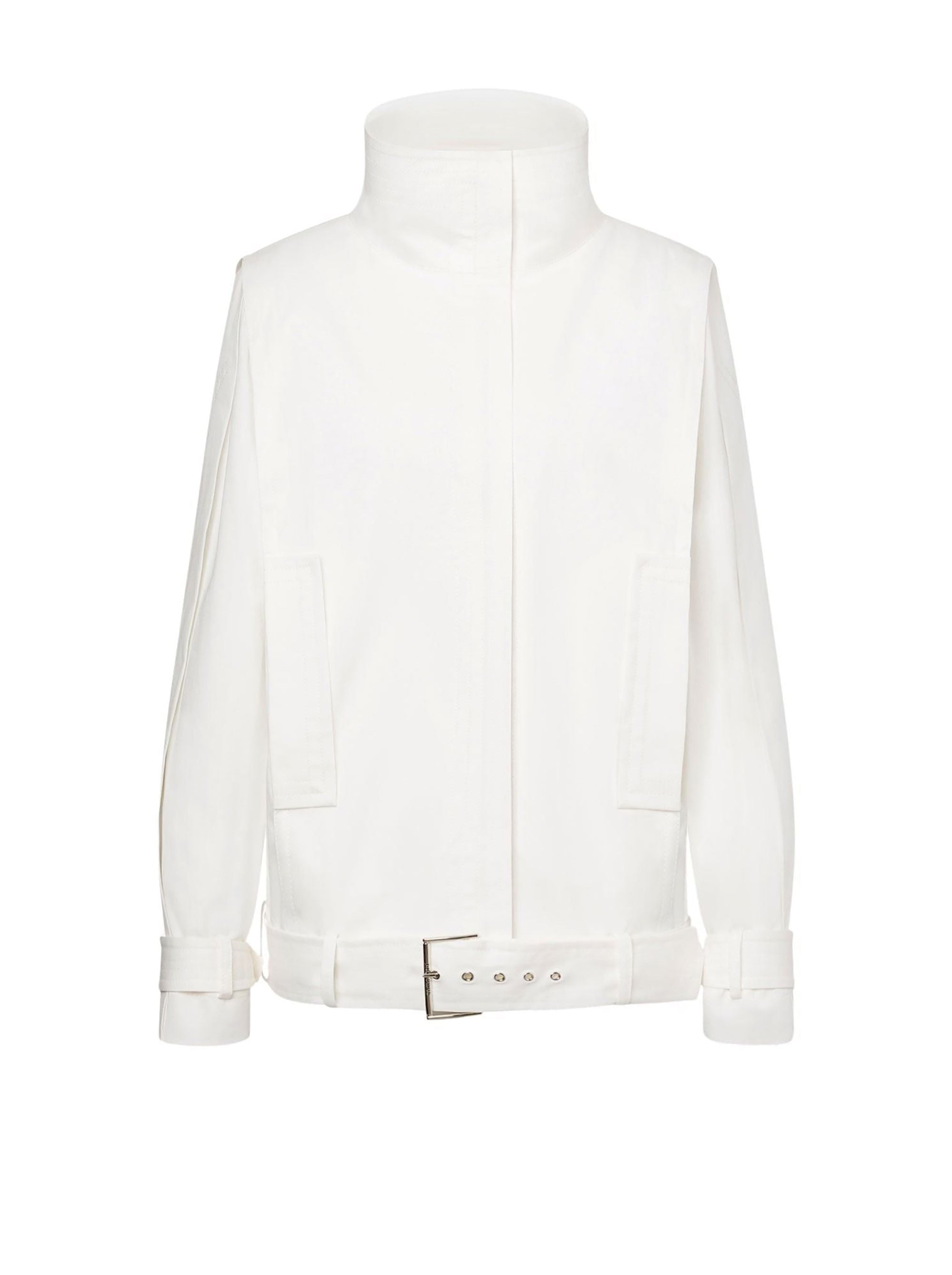 Veste en toile de coton - White