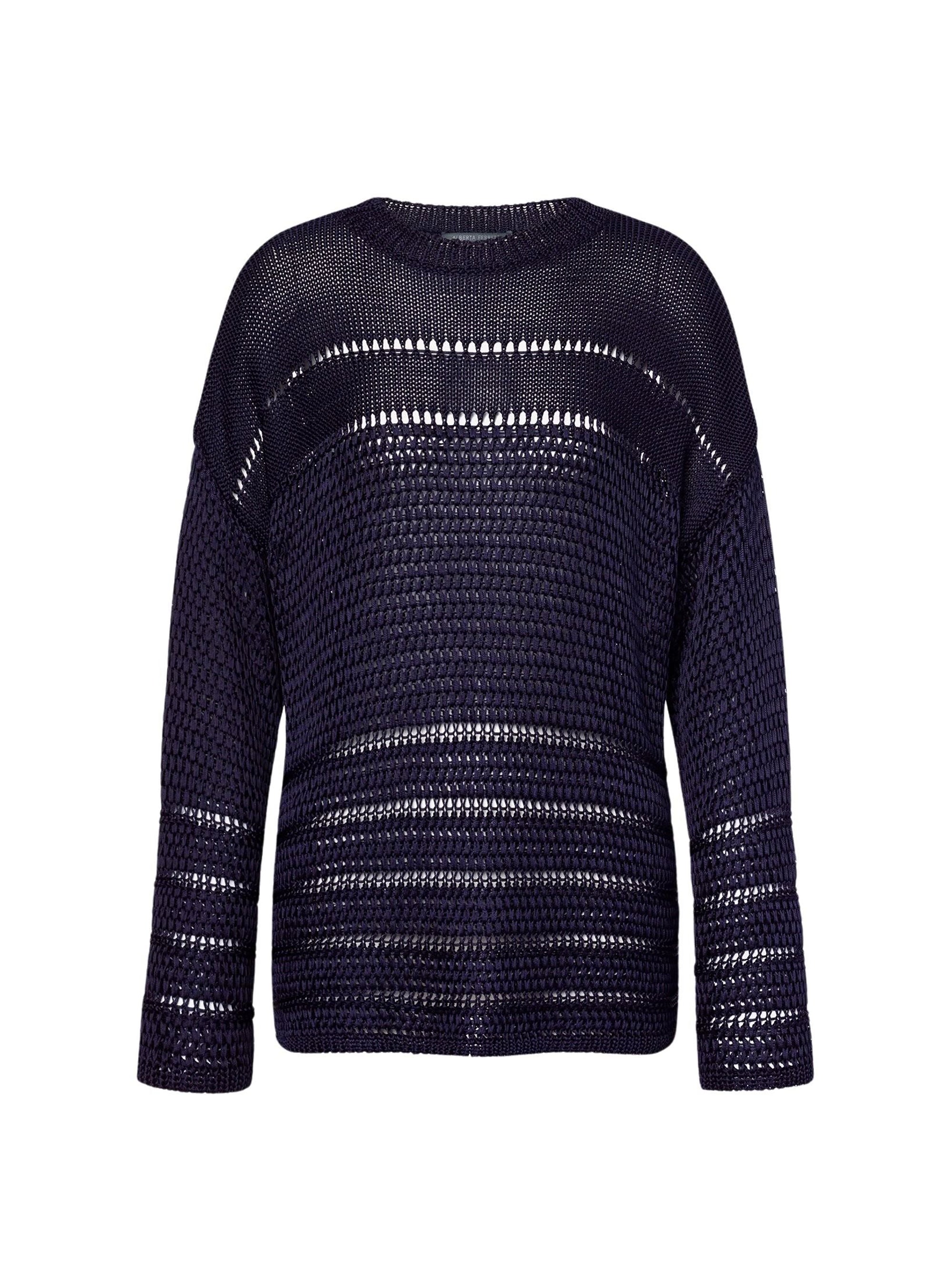 Pull ajouré brillant - Blue