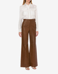 Pantalon en daim ganté - Brown