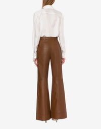 Pantalon en daim ganté - Brown