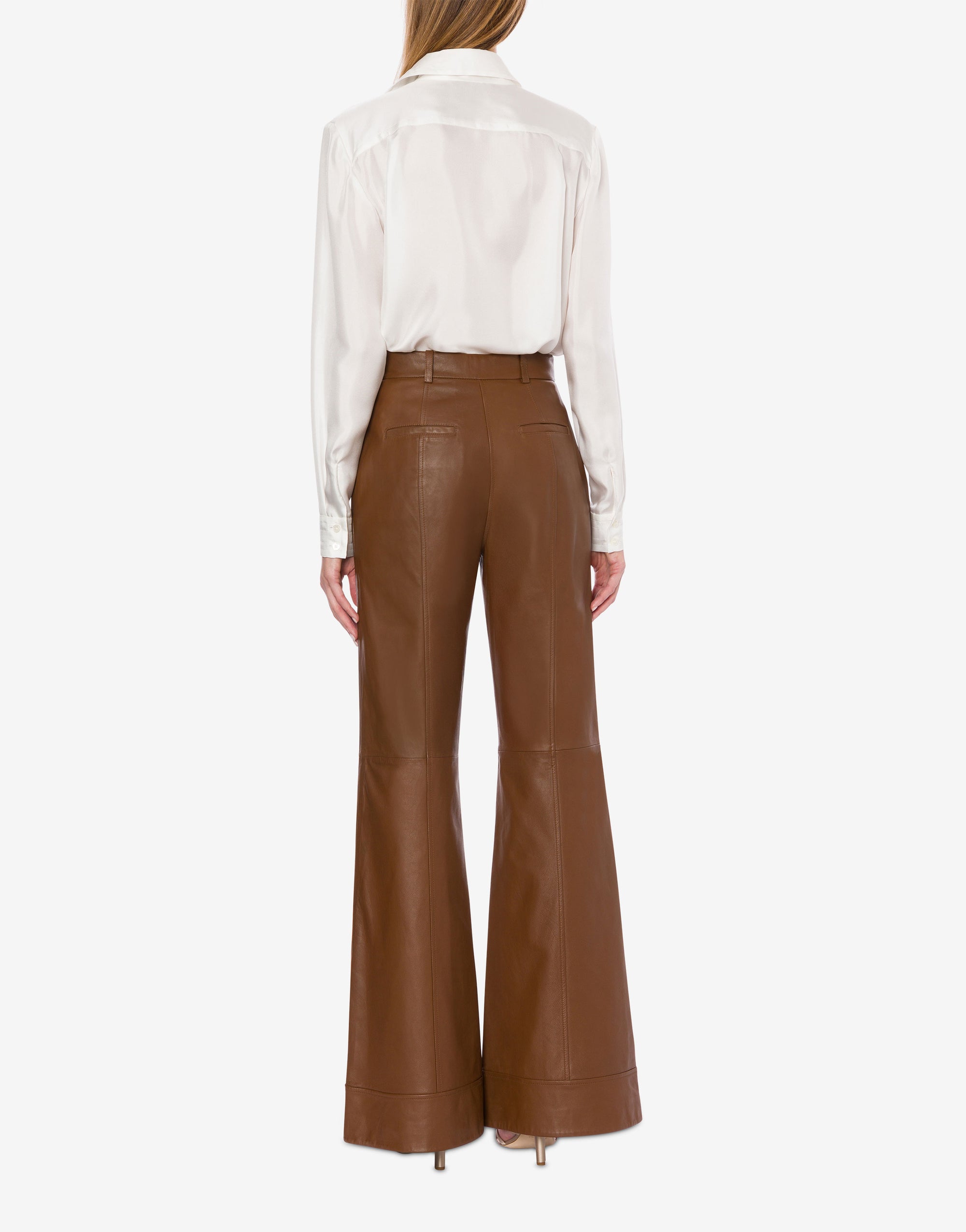 Pantalon en daim ganté - Brown