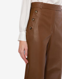 Pantalon en daim ganté - Brown