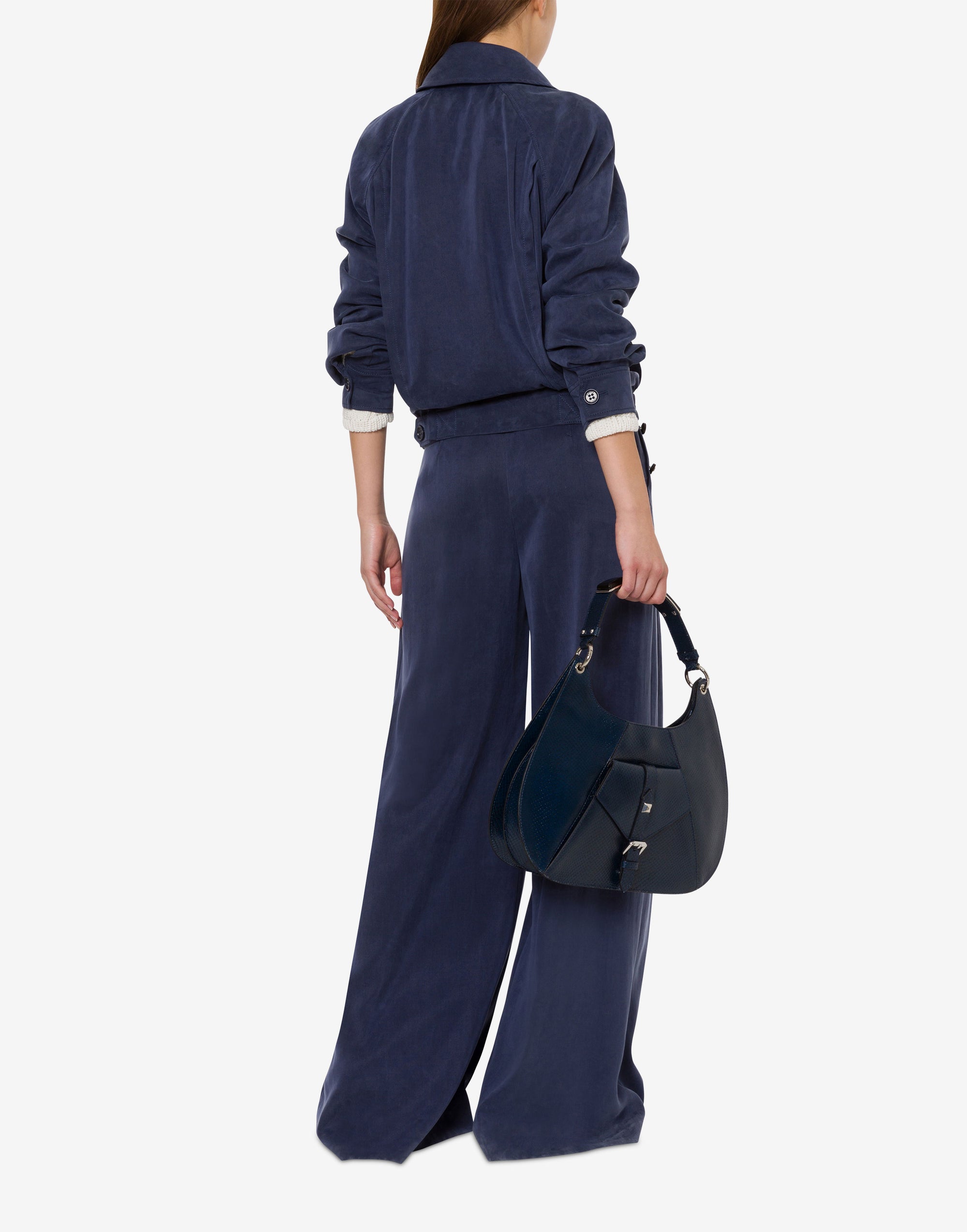 Veste à col chemise - Blue