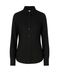 Chemise ajustée à manches longues - Black