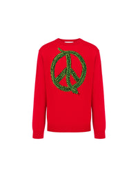Pull Lunar New Year en laine - Red