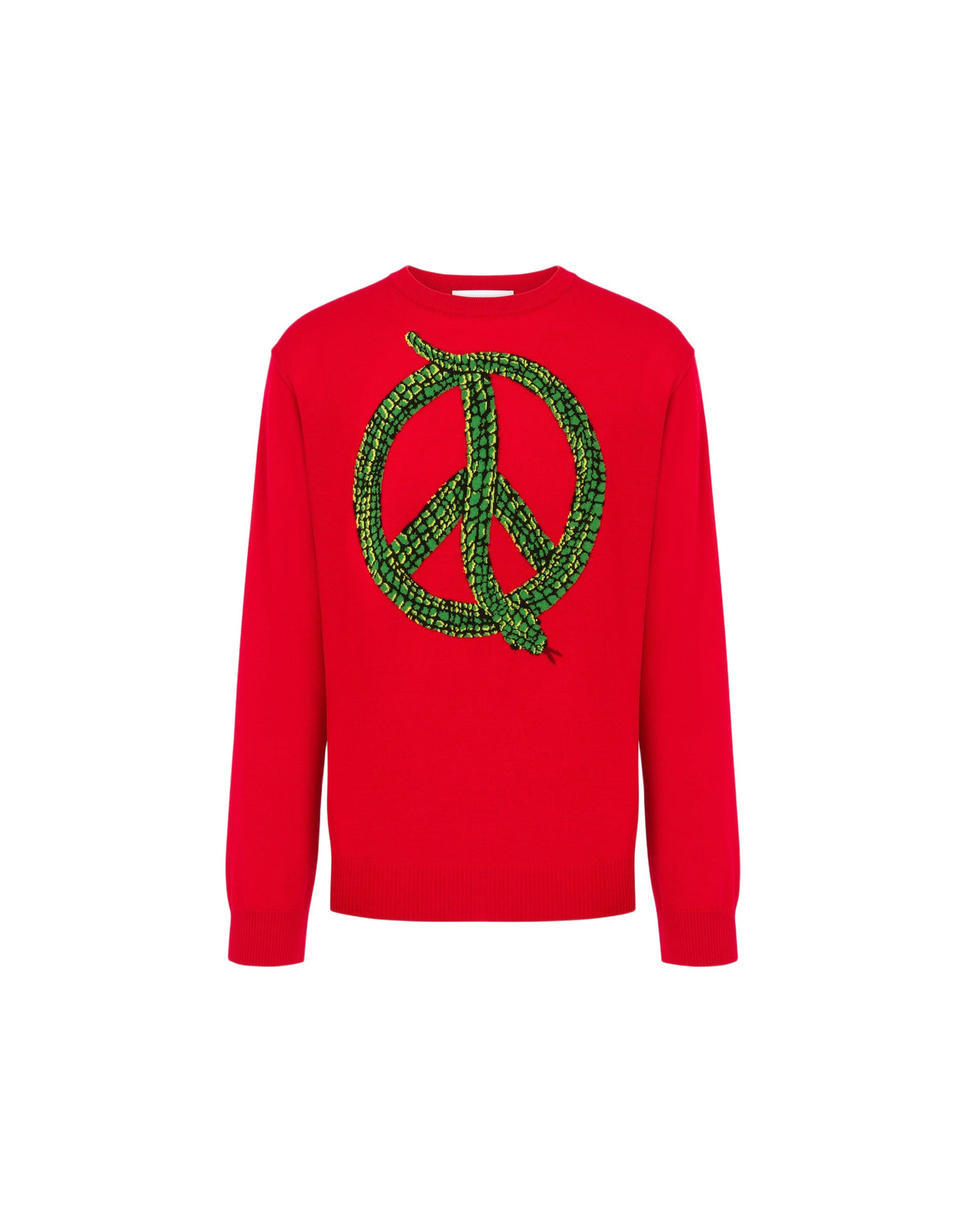 Pull Lunar New Year en laine - Red
