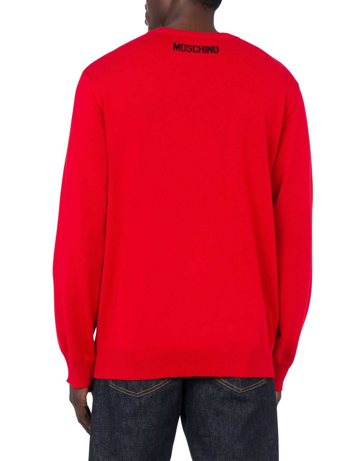 Pull Lunar New Year en laine - Red