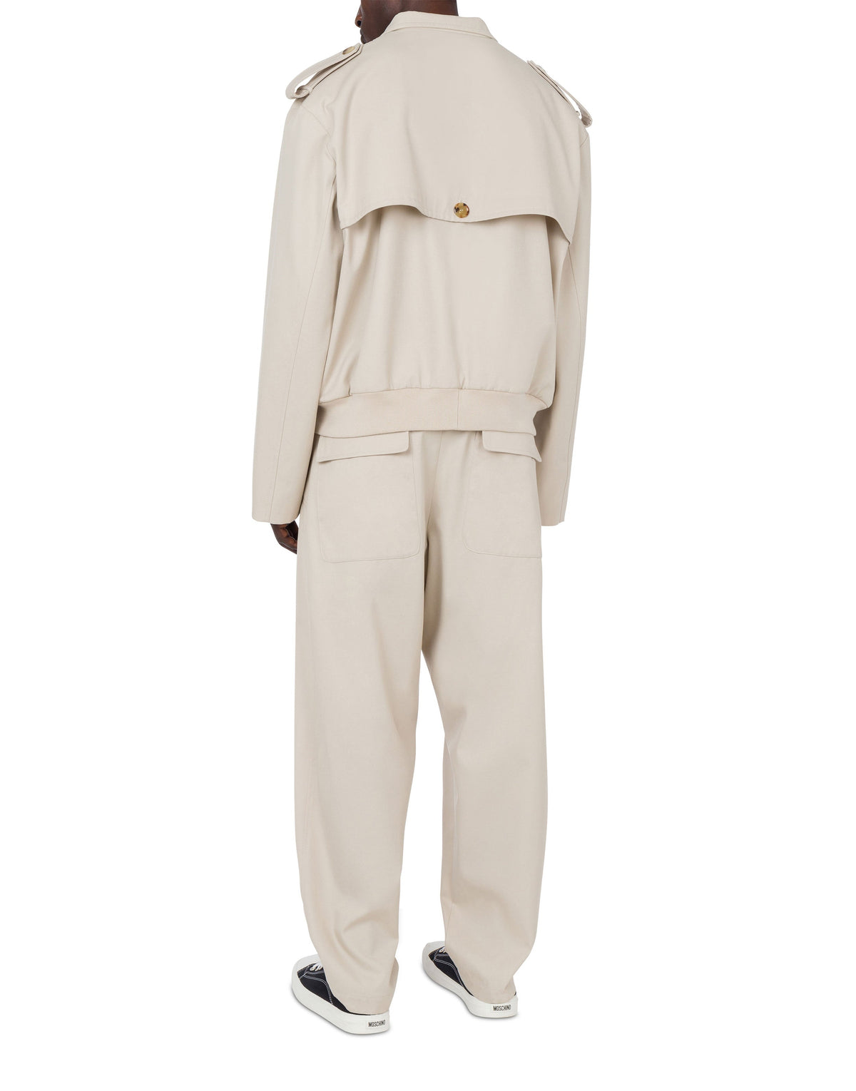 Veste de tailleur Twist en coton - Beige