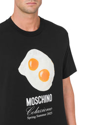 T-shirt Eggs en coton - Black