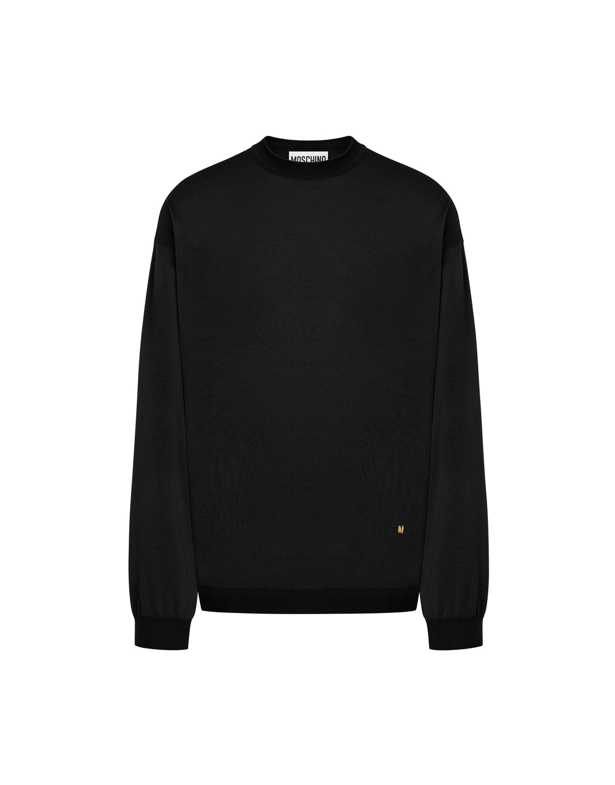 Wool and silk pullover Golden M
 - Black