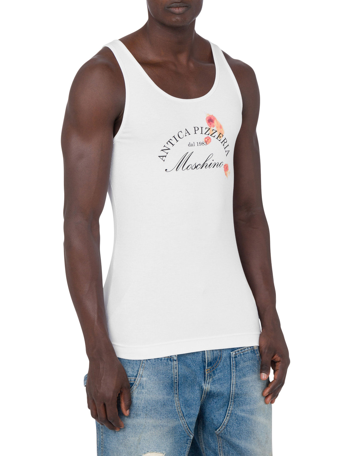Débardeur Antica Pizzeria Moschino - White