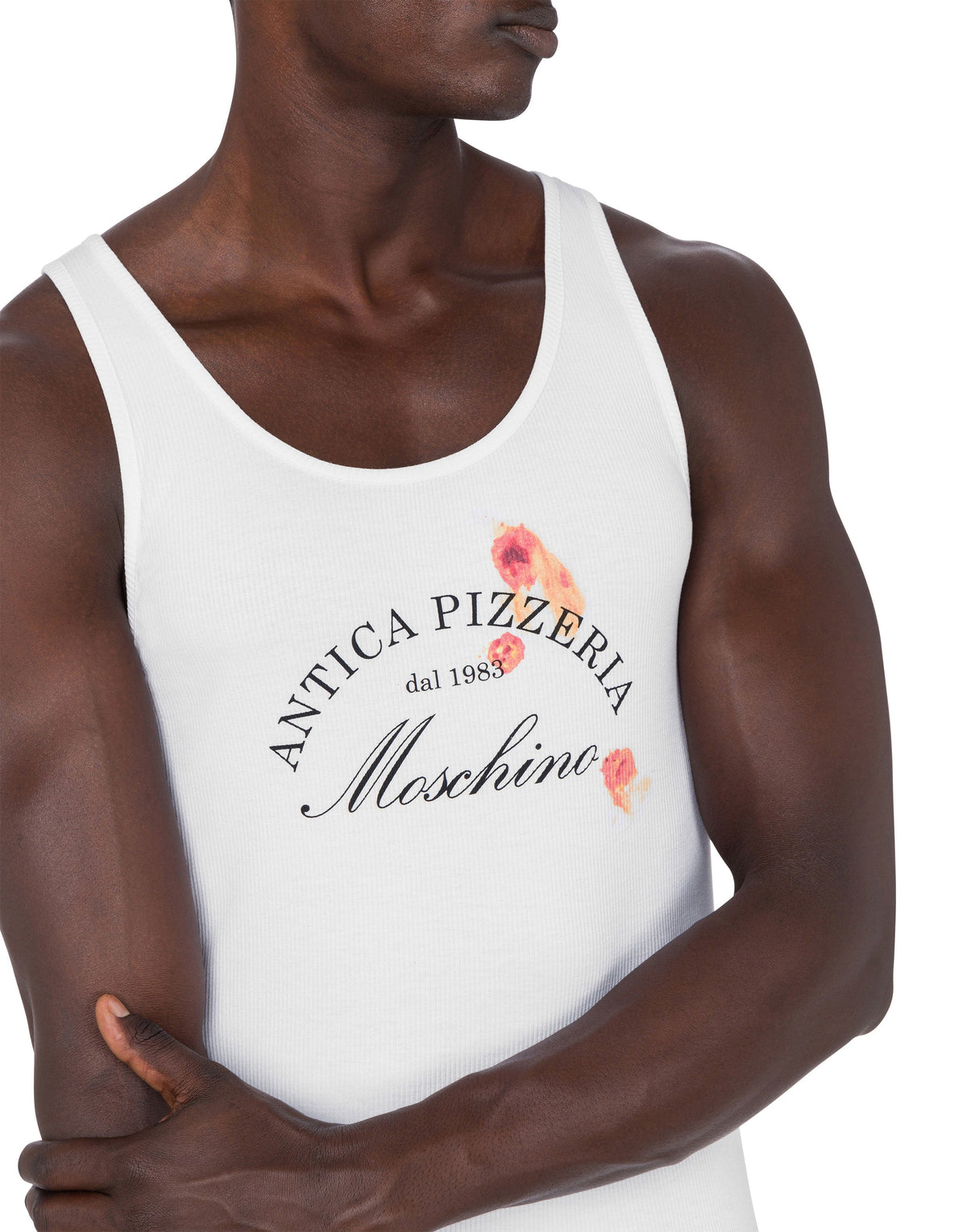 Débardeur Antica Pizzeria Moschino - White