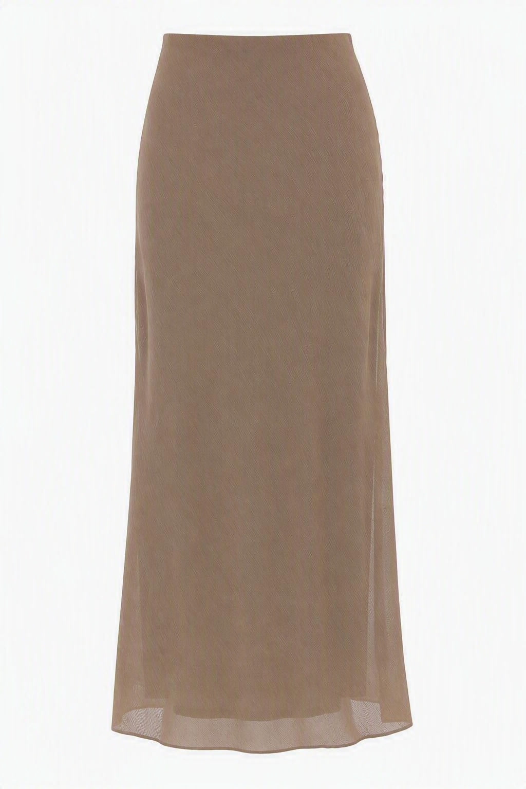 Jupe Longue Fluide - Beige