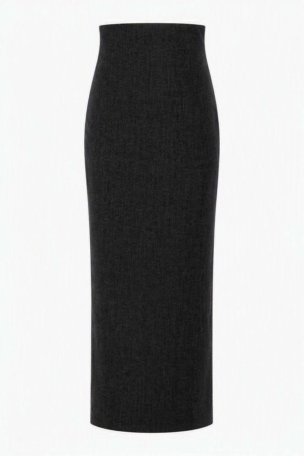 Jupe longue en laine extensible - Grey