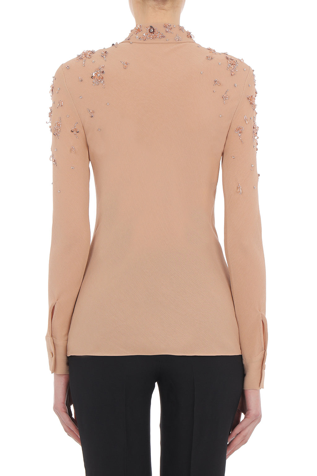 Chemise Ajustée Ornée - Pink