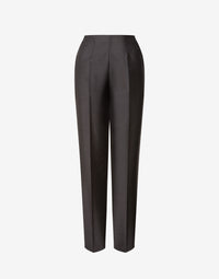 Pantalon de costume en laine et soie - Grey