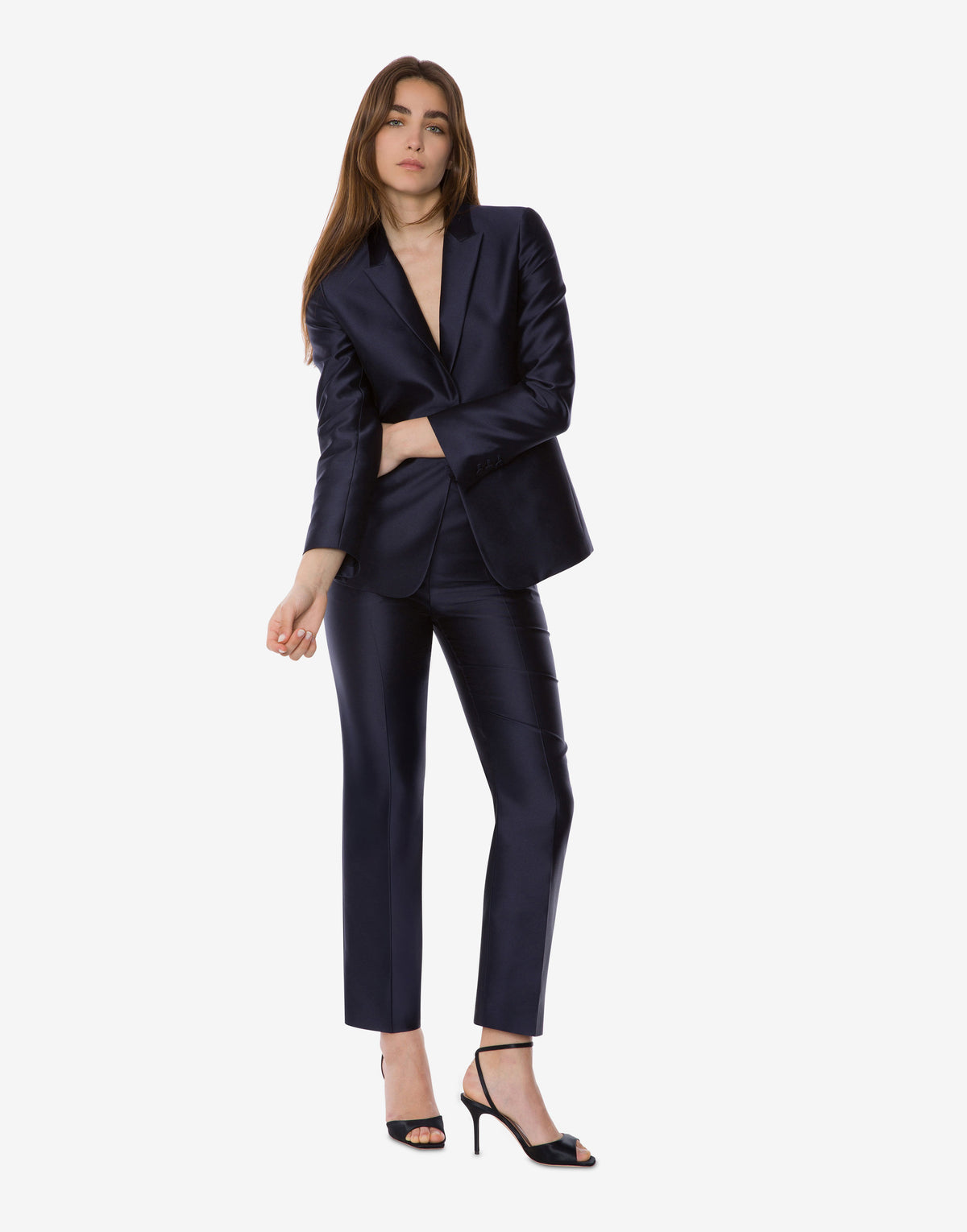 Pantalon mikado  - Blue