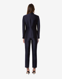 Pantalon mikado  - Blue