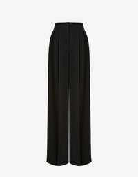 Pantalon en cady stretch fluide - Black