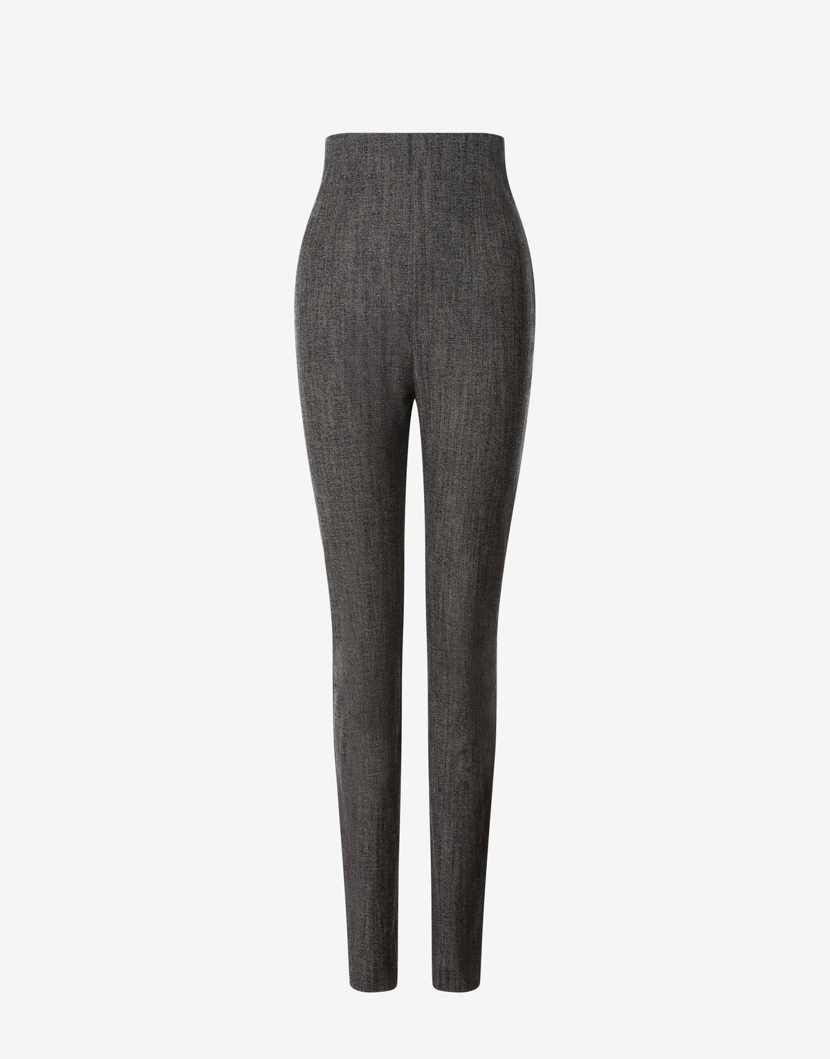 Pantalon slim en laine stretch - Black