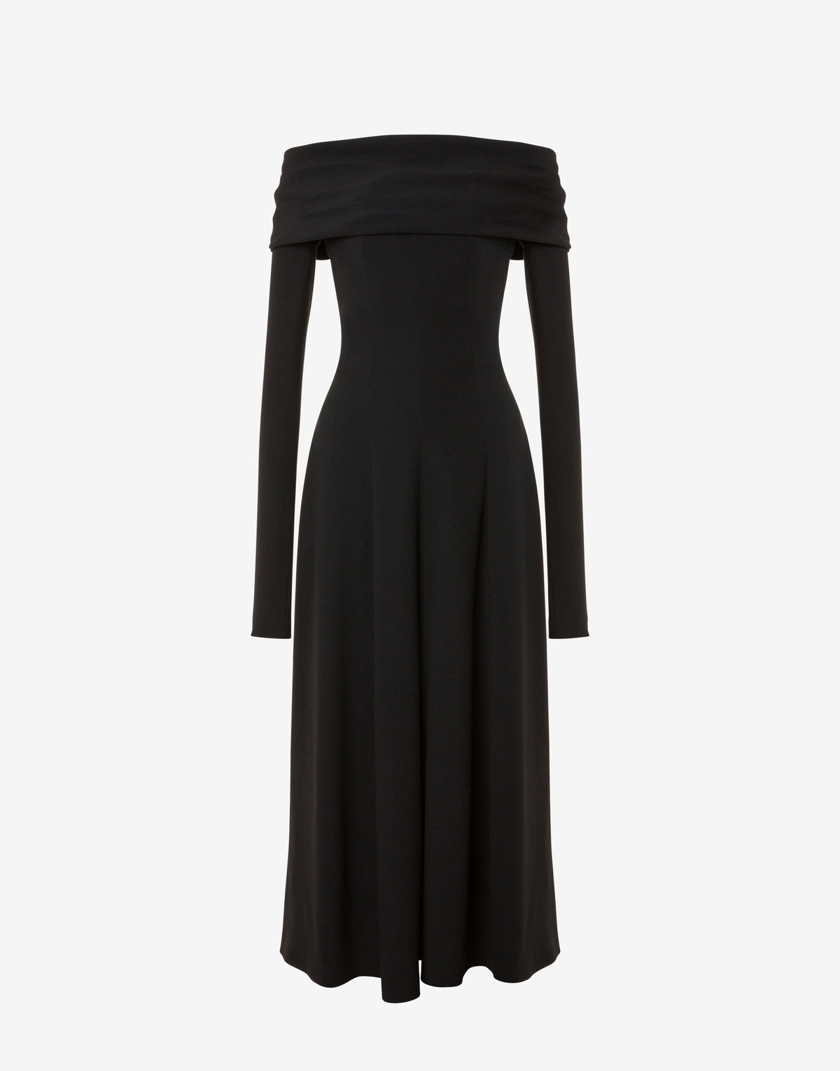 Robe de soirée décolletée - Black