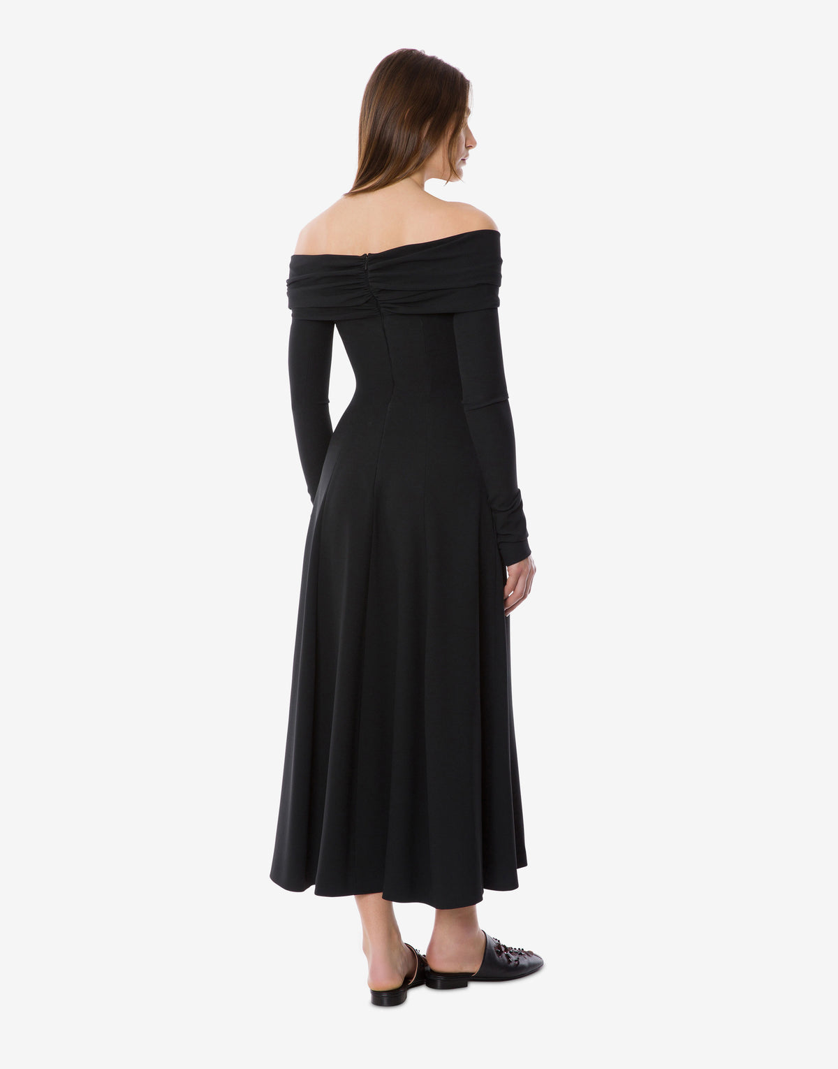 Robe de soirée décolletée - Black