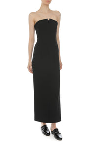 Robe Longue Bustier Colonne - Black