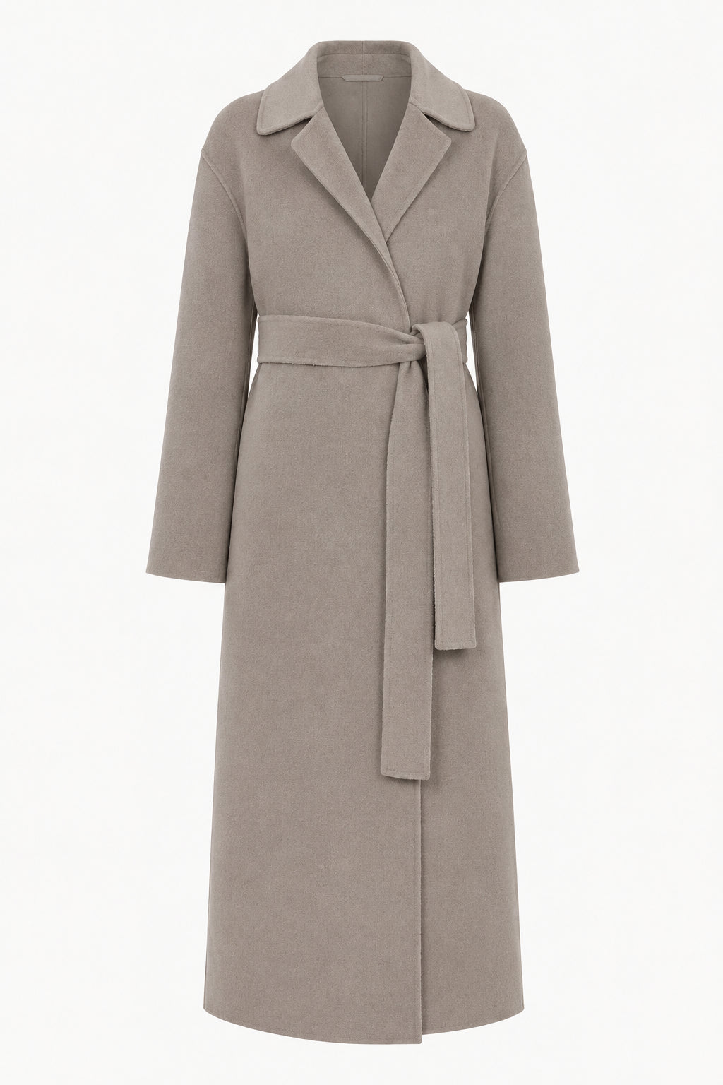 Manteau Portefeuille Ceinturé - Beige