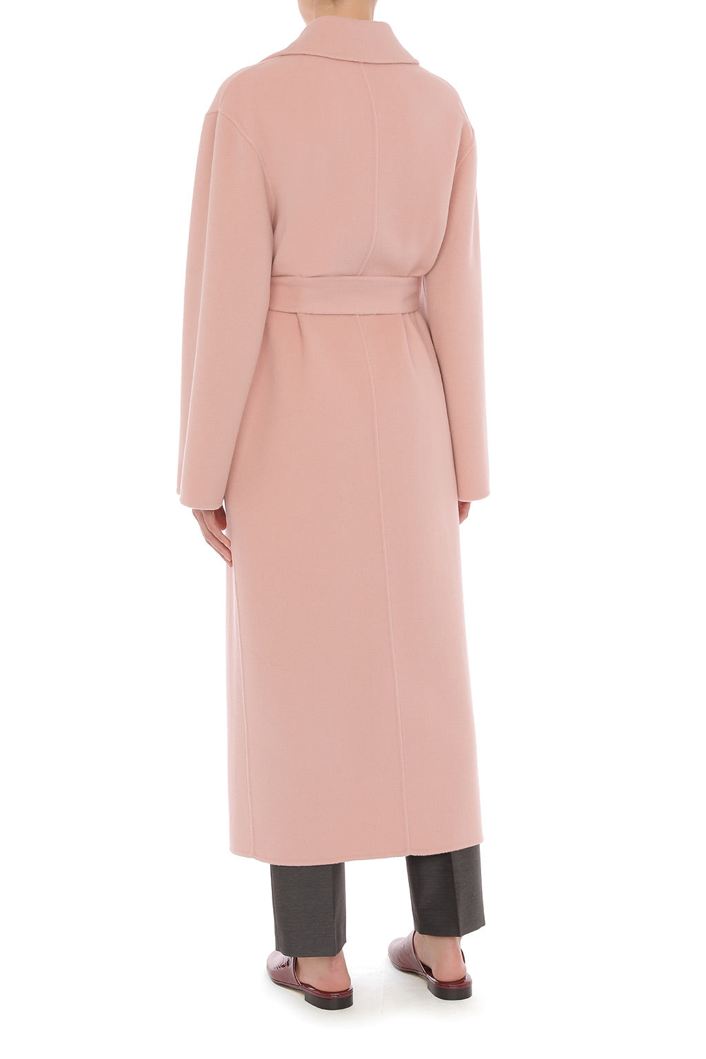 Manteau Portefeuille Ceinturé - Pink